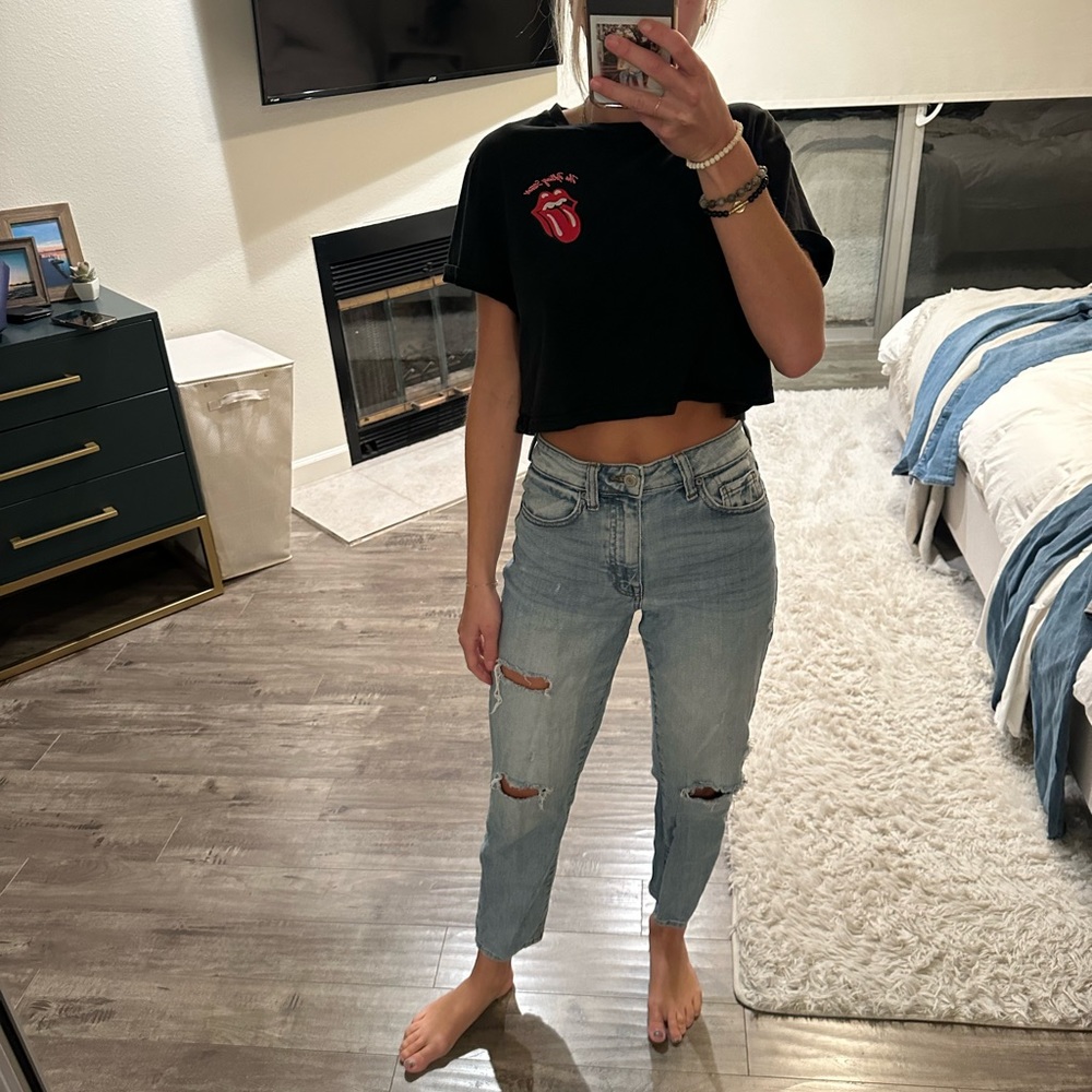 Thrift store vintage jeans